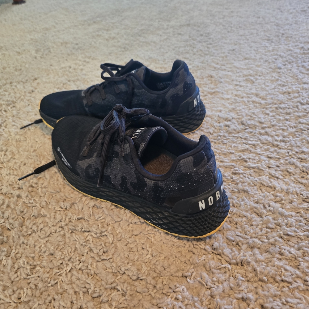 NOBULL Black and Gray Knit Sneakers